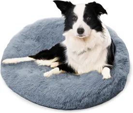 Active Pets Large Dog Bed, Calming Orthopedic Pet Bedding for Anxiety Relief, Joint Support & Comfort, Washable Dog Furniture, M 45lbs, Dark Grey