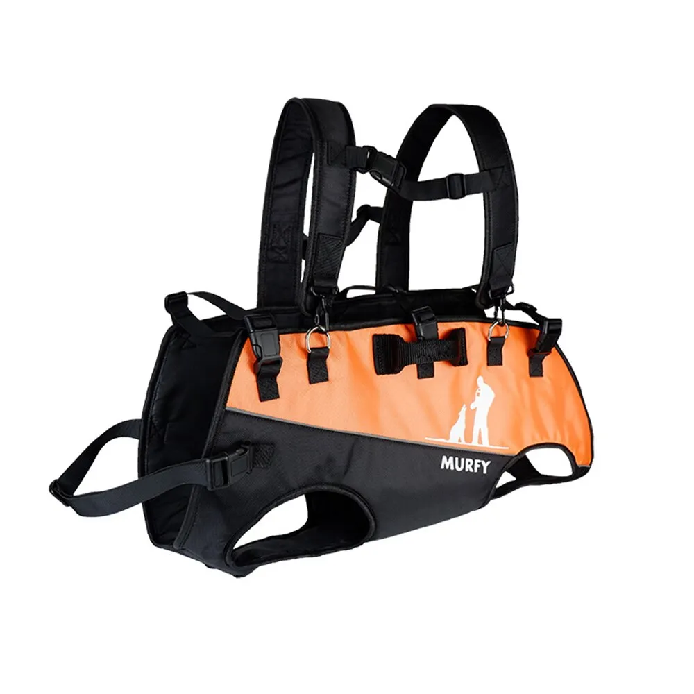 Adventure Companion: Multifunctional Airborne Backpack for Medium and Large Pets with Double Shoulder Straps for Outdoor Walking and Supportive Aid
