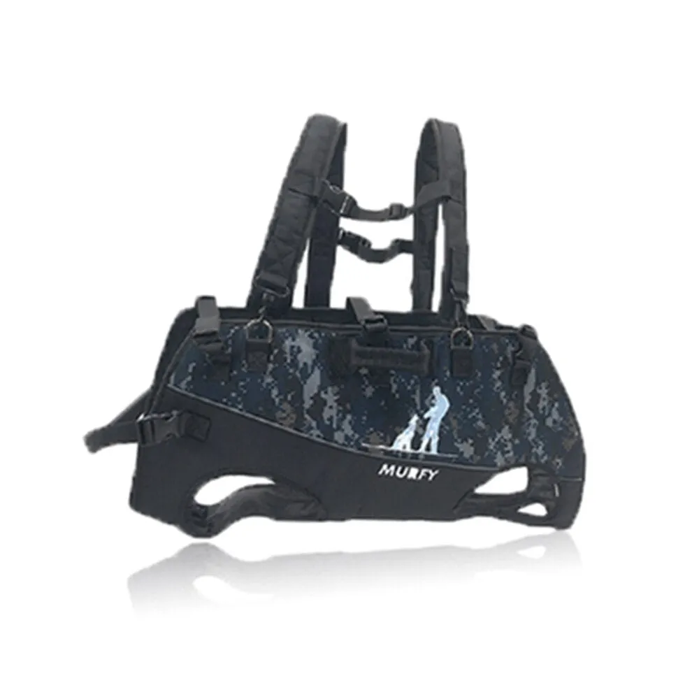Adventure Companion: Multifunctional Airborne Backpack for Medium and Large Pets with Double Shoulder Straps for Outdoor Walking and Supportive Aid