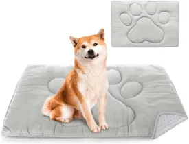 Dog Mat for Crate, Dog Bed Mat with Anti-Slip Bottom 23"x 36", Warm Pet Bed Mat, Machine Washable Pet Mattress for Pet Sleeping