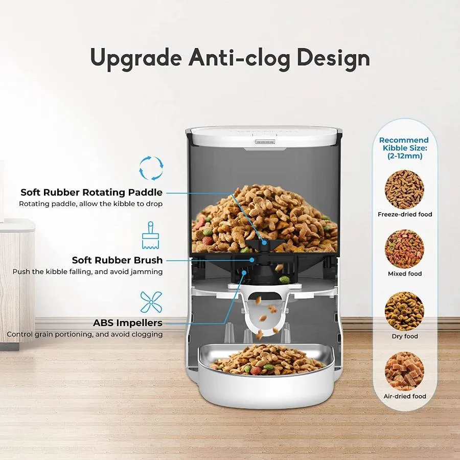 Dogness F12 Cube Programmable Feeder 4L White