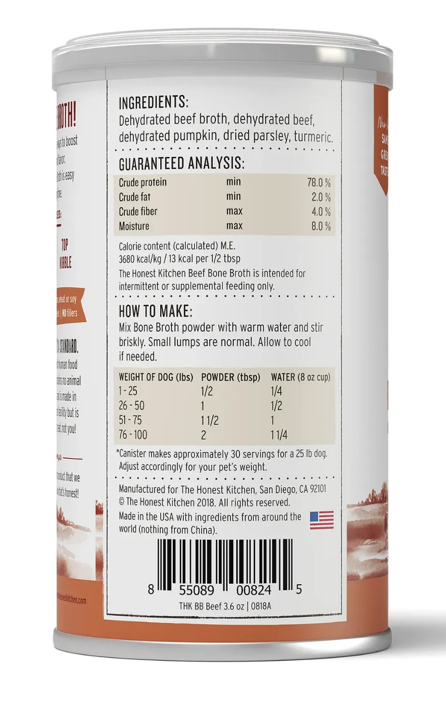 Honest Kitchen Daily Boosters Instant Mixers