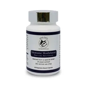 Jean-Paul Nutraceuticals Immune Modulator Beta Glucan Supplement for Cats & Dogs 60ct