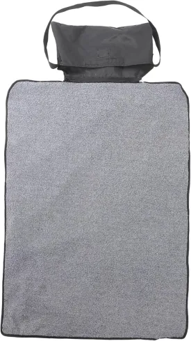 Kisangel Foldable Pet Travel Blanket for Dogs and Cats Portable Outdoor Mat with Soft Lamb Top and Oxford Bottom Lightweight and Washable for Travel and Camping