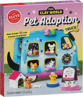 Mini Clay Pet Adoption Truck