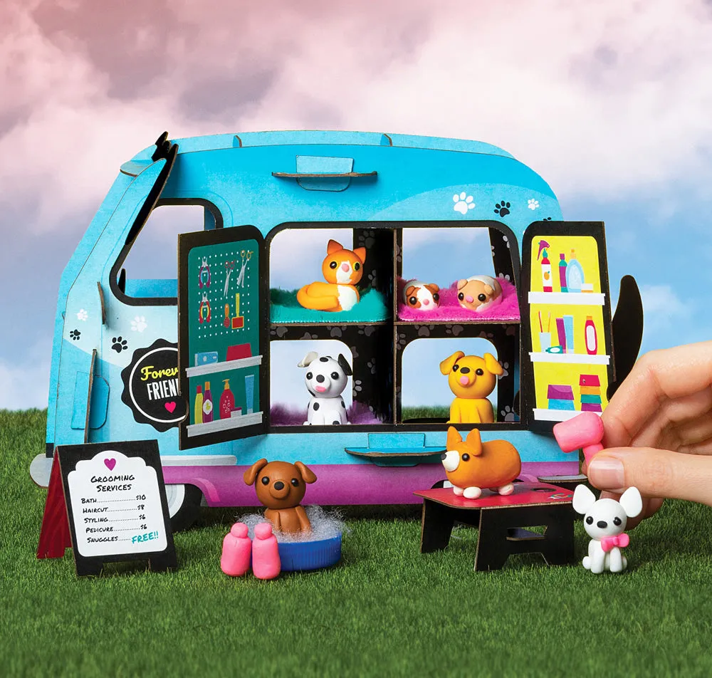 Mini Clay Pet Adoption Truck