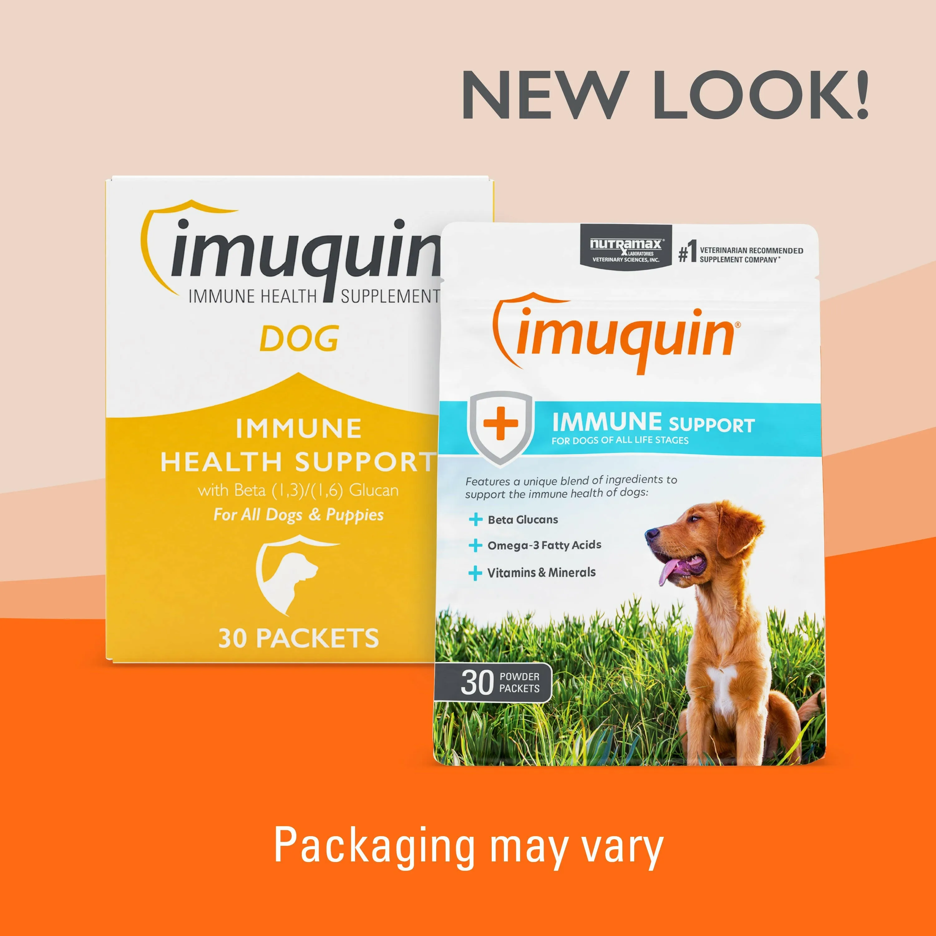 Nutramax Imuquin Immune Health Supplement Powder for Dogs, 30 Packets