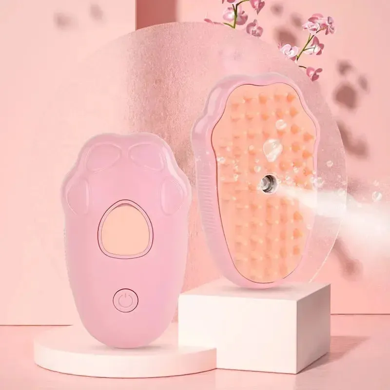 Pet Brush Electric Steamy Brush Dog Cat Hair Brush One-click Spray Dog Brush Massage Pet Grooming Comb Hair Removal Loose Hair
