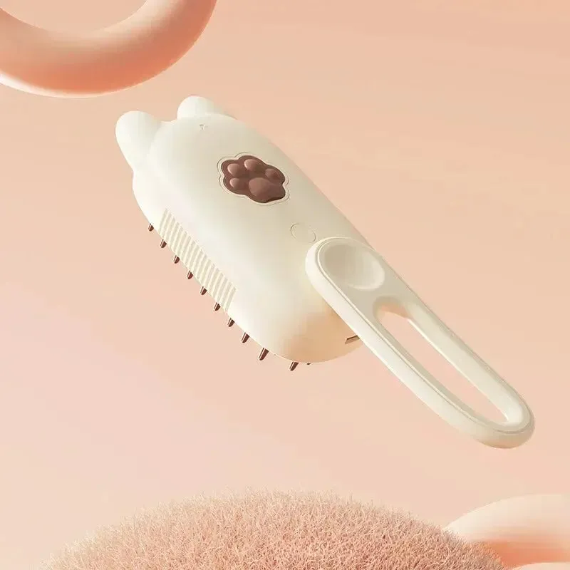 Pet Brush Electric Steamy Brush Dog Cat Hair Brush One-click Spray Dog Brush Massage Pet Grooming Comb Hair Removal Loose Hair