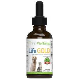 Pet Wellbeing Life Gold - Dog Cancer Support