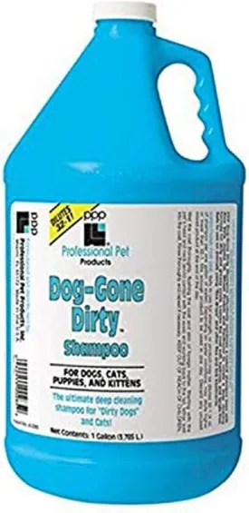 PPP Dog-Gone Dirty Pet Shampoo, 1-Gallon