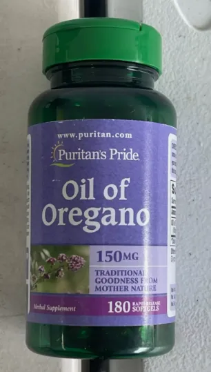 Puritan's Pride Oil of Oregano Immune Support 150 mg 180 Softgels