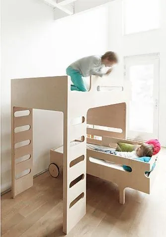Rafa Kids F&R Bed Set - Natural (2 Beds)