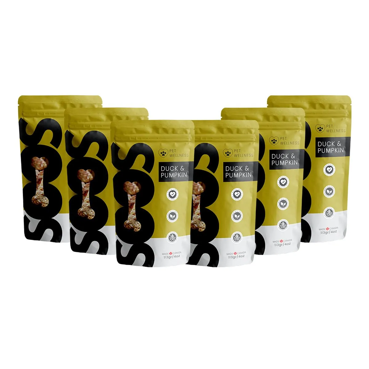 Soos Pets Duck & Pumpkin Wellness Treats