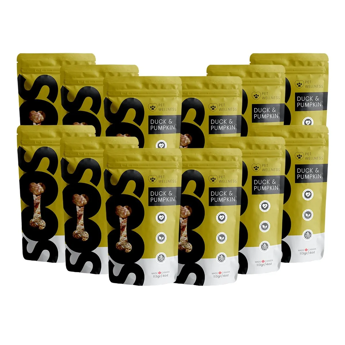 Soos Pets Duck & Pumpkin Wellness Treats