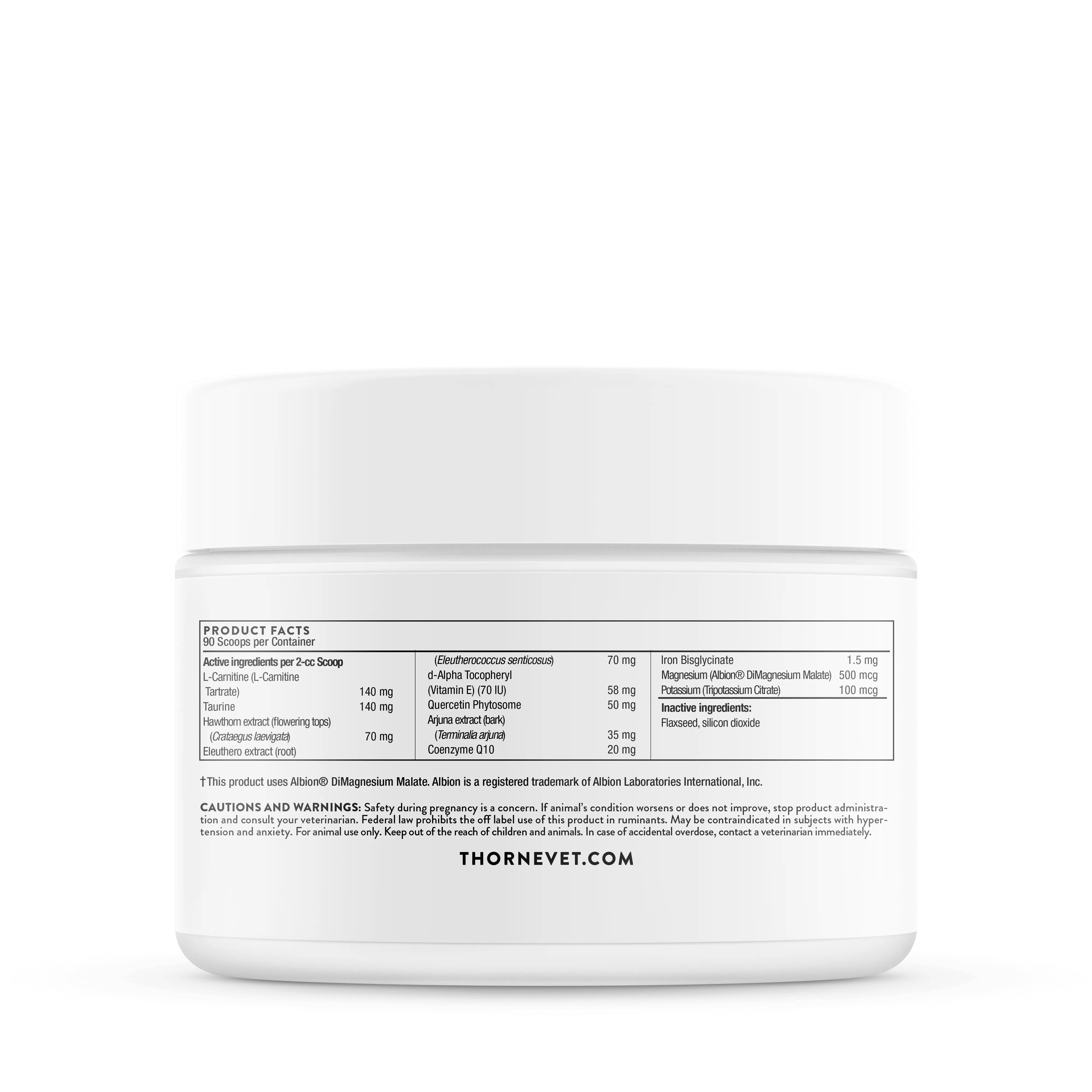 ThorneVet Heart Health Formula Dog & Cat Supplement