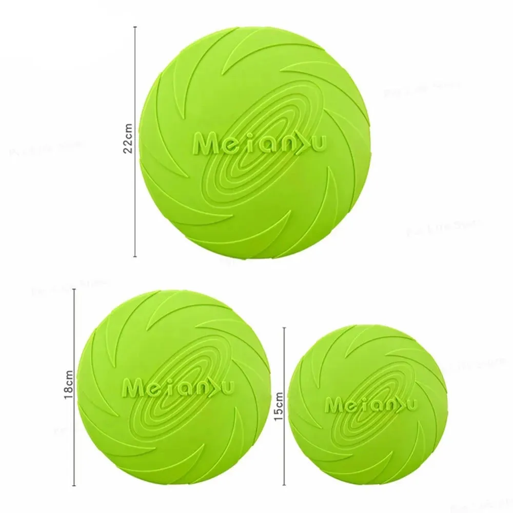 Travel Silicone Dog Frisbee Toy